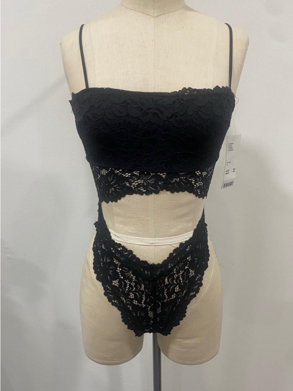 Urban Outfitters Out From Under Laced Cutout Bodysuit